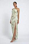 Pastel Green Floral Print Bridesmaid Dress by Jenny Yoo