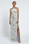 Pastel Blue Floral Print Bridesmaid Dress by Jenny Yoo