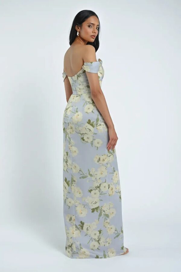 Sawyer Floral Whisper Blue Bridesmaid Dresses Jenny Yoo Sawyer Floral Whisper Blue Bridesmaid Dress by Jenny Yoo - Sawyer Floral Whisper Blue Bridesmaid Dresses Jenny Yoo