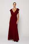Burgundy Bridesmaid Dress Australia by Tania Olsen
