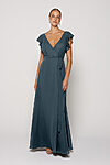 Steel Blue Bridesmaid Dress Australia by Tania Olsen