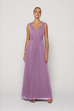purple bridesmaid dresses australia CHERELLE main image 1