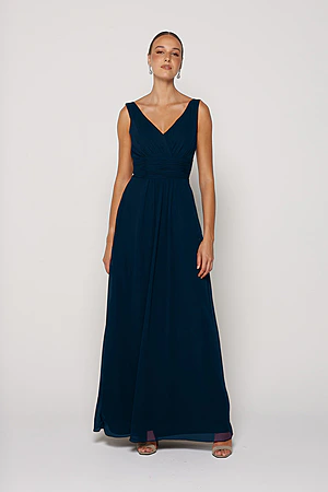 Amber Navy Bridesmaid Dress by Tania Olsen