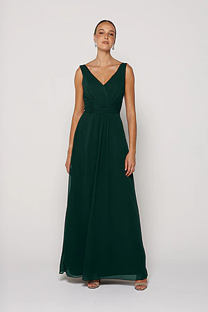 Amber Green Bridesmaid Dress by Tania Olsen