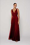 Burgundy Bridesmaid Dress Australia by Tania Olsen
