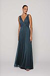 Steel Blue Bridesmaid Dress Australia by Tania Olsen
