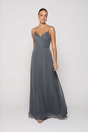 Dusty Blue Bridesmaid Dress Australia by Tania Olsen