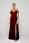 Burgundy Bridesmaid Dress Australia by Tania Olsen