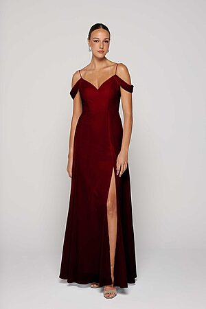 Burgundy Bridesmaid Dress Australia by Tania Olsen
