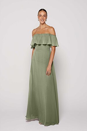 Bellini Agave Green Bridesmaid Dress by Tania Olsen