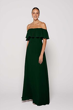 Bellini Emerald Bridesmaid Dress by Tania Olsen
