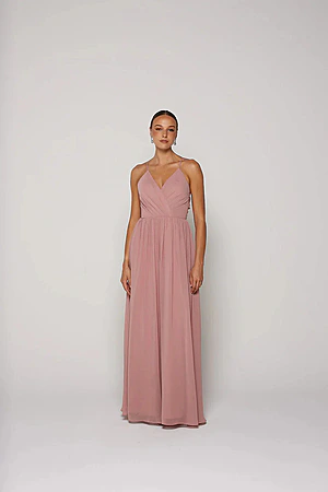Aviana Dusty Rose Bridesmaid Dress by Tania Olsen