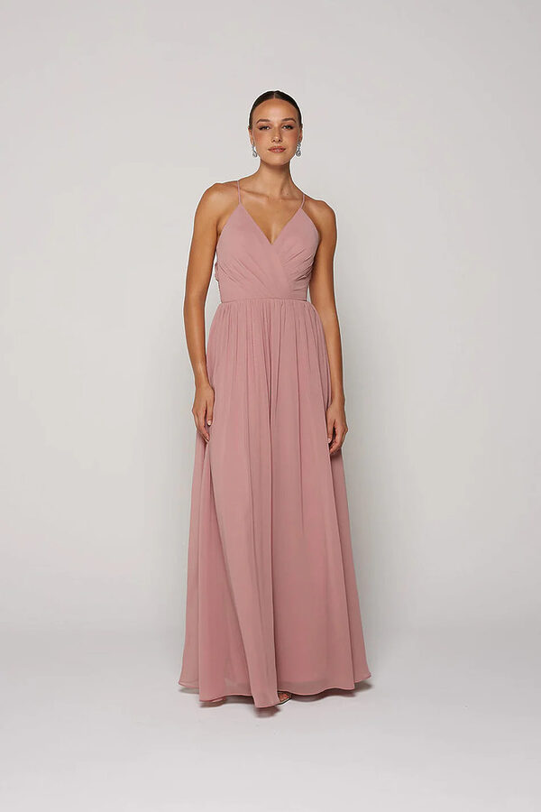Dusty Rose Bridesmaid Dress Australia by Tania Olsen-3 Dusty Rose Bridesmaid Dress Australia by Tania Olsen-3