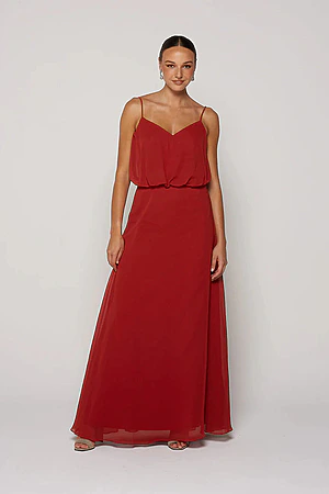 Georgia Rust Bridesmaid Dress by Tania Olsen
