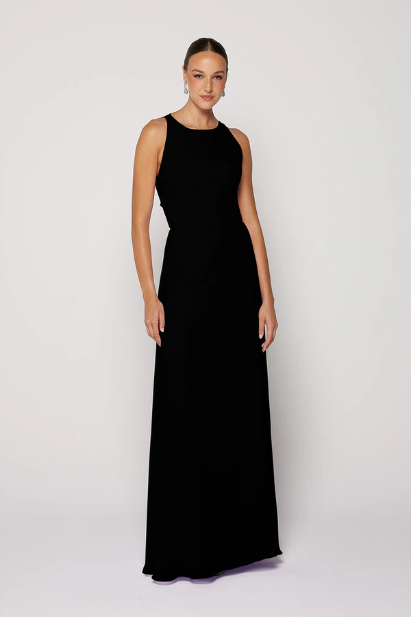 Harper Black Bridesmaid Dress by Tania Olsen Harper Black Bridesmaid Dress by Tania Olsen