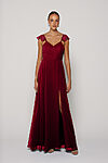 Burgundy Bridesmaid Dress Australia by Tania Olsen