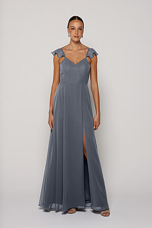 Dusty Blue Bridesmaid Dress Australia by Tania Olsen