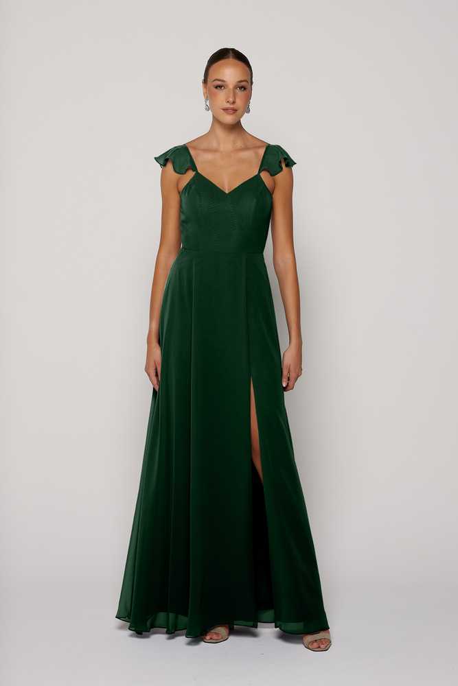 Payton Bridesmaid Dress TOBM15_PINE Pine Bridesmaid Dress Australia by Tania Olsen