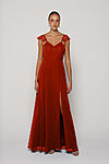 Rust Bridesmaid Dress Australia by Tania Olsen