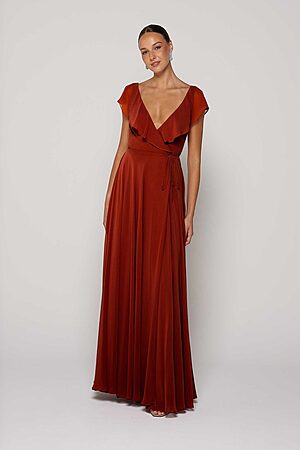Rust Bridesmaid Dress Australia by Tania Olsen