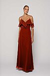 Terracotta Bridesmaid Dress Australia by Tania Olsen