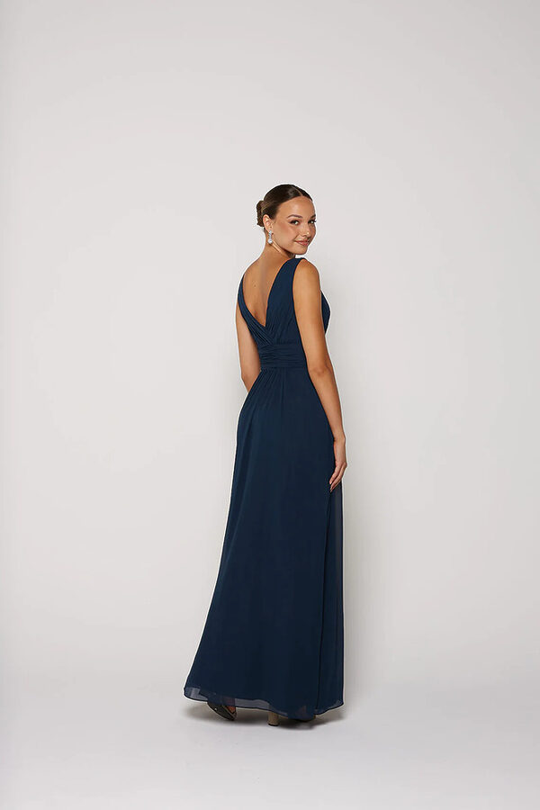 Amber Bridesmaid Dress TOBM23_NAVY Navy Bridesmaid Dress Australia by Tania Olsen