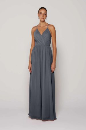 Blue Bridesmaid Dress Australia by Tania Olsen