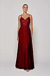 Burgundy Bridesmaid Dress Australia by Tania Olsen