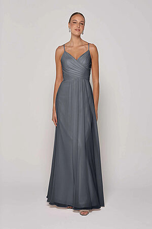 Dusty Blue Bridesmaid Dress Australia by Tania Olsen