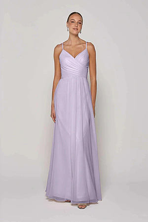 princess polly baby blue dress Bridesmaid Dresses – bridesofamerica main image 0
