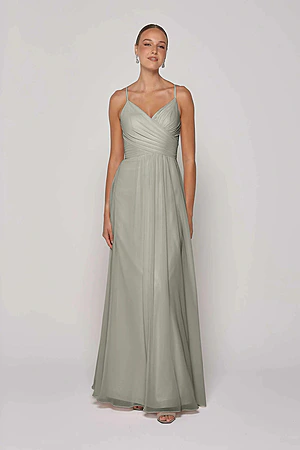 sachin and babi light blue dress Plus-size bridesmaid dresses 2023 main image 1