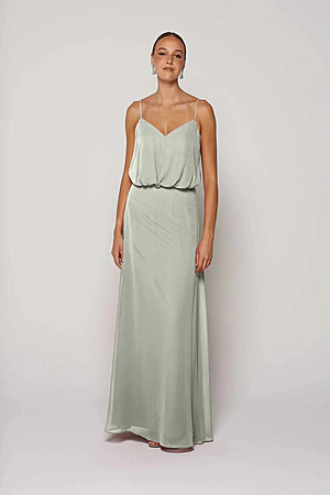 multiway bridesmaid dress chiffon Sage Green Bridesmaid Dresses Convertible – Lisposa