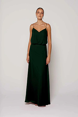 Georgia Emerald Bridesmaid Dress by Tania Olsen