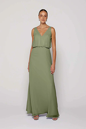 Kayliegh Agave Green Bridesmaid Dress by Tania Olsen