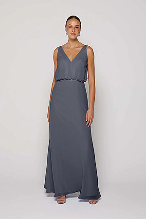 Dusty Blue Bridesmaid Dress Australia by Tania Olsen