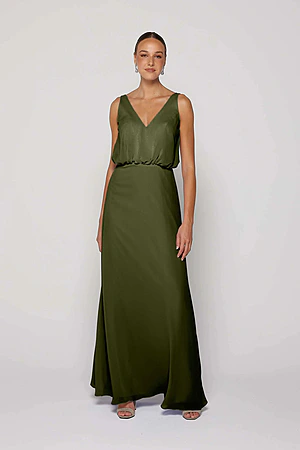 Kayliegh Eucalyptus Bridesmaid Dress by Tania Olsen