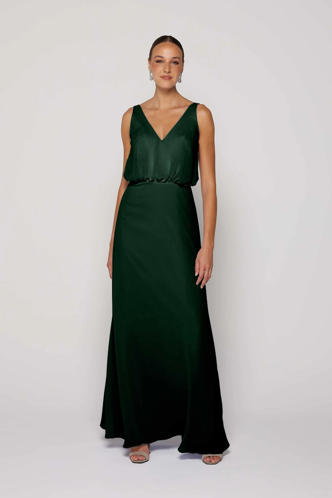 kayliegh_bridesmaid_dress_tobm13_pine Pine Bridesmaid Dress Australia by Tania Olsen
