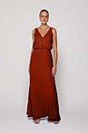 Terracotta Bridesmaid Dress Australia by Tania Olsen