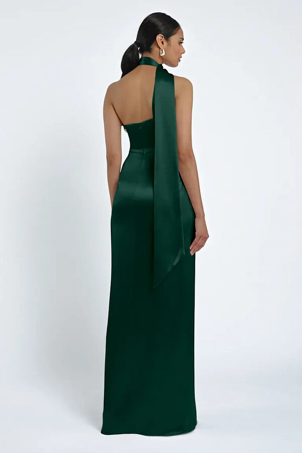 Hepburn Satin Emerald Bridesmaid Dress by Jenny Yoo Hepburn Satin Emerald Bridesmaid Dress by Jenny Yoo