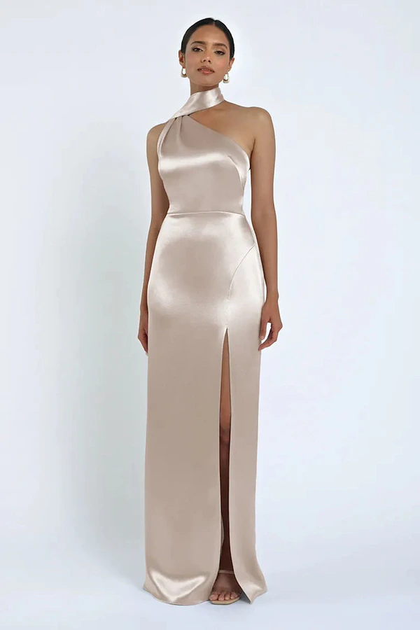 jenny yoo one shoulder bridesmaid dress Jenny Yoo Bridesmaid Dress Bristol Enchanted Floral Berry Vintage Iris main image 0