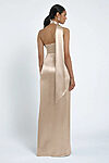 Hepburn Satin Pale Gold Bridesmaid Dress by Jenny Yoo