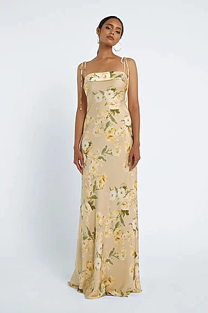 Landry Floral Buttercup Bridesmaid Dress by Jenny Yoo