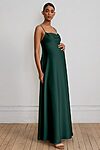 Addison Maternity Bridesmaid Dress by Jenny Yoo – Emerald Green product image