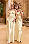 Velour Light Satin Bridesmaid Dress by Tania Olsen