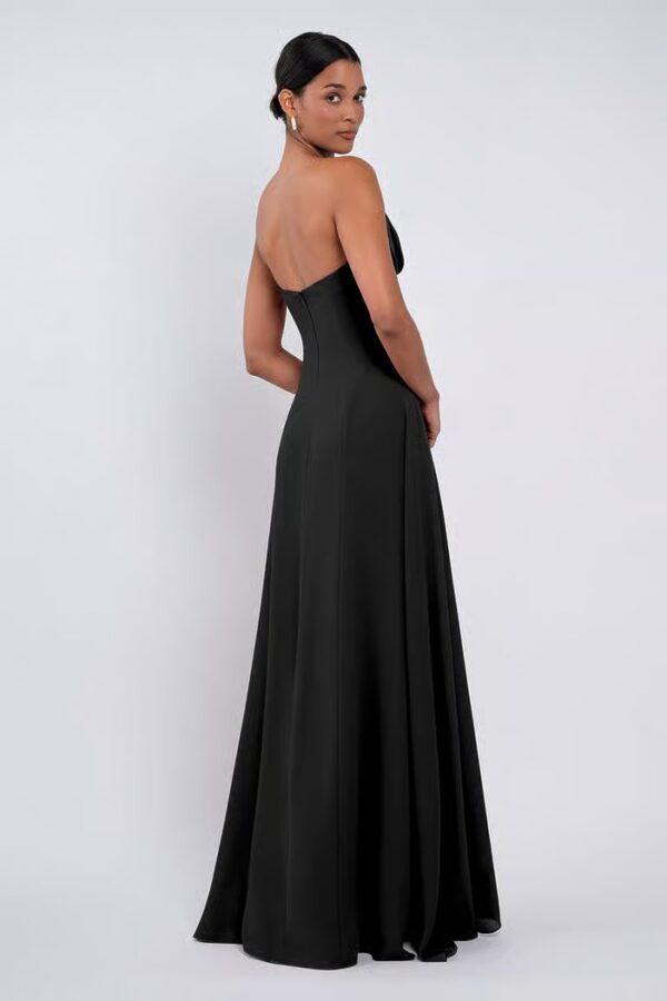 Cheynne Jenny Yoo Black Crepe Bridesmaid Dresses Australia Try Before You Buy Cheyenne Bridesmaid Dress by Jenny Yoo - Cheynne Jenny Yoo Black Crepe Bridesmaid Dresses Australia