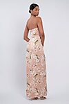 Victoria Jenny Yoo Chai Floral Satin Bridesmaid Dresses