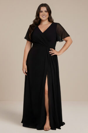 Cheap black Bridesmaid Dress Australia