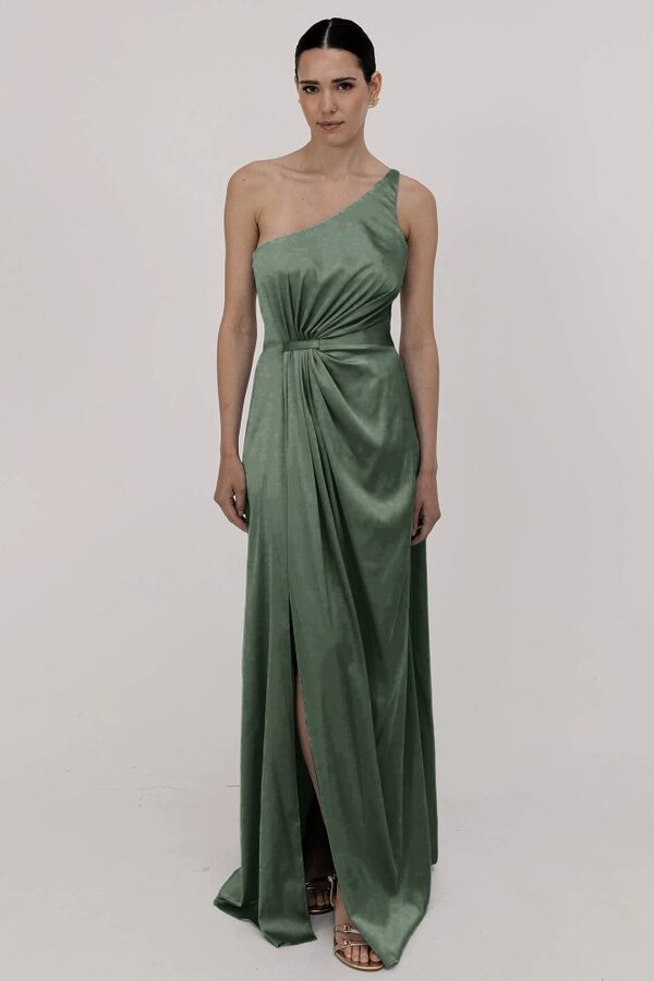 Greta Olive Green Bridesmaid Dresses Greta Green Bridesmaid Dress by TH&TH