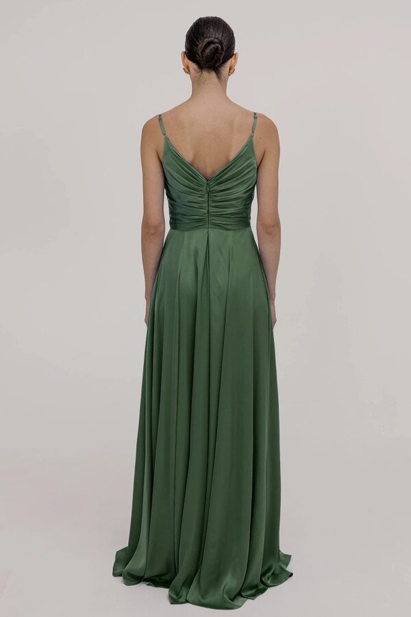 Isla Olive Green Bridesmaids Dresses Isla Green Bridesmaid Dress by TH&TH
