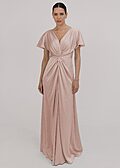 TH_TH_satin_bridesmaid_dress_Camilla_in_blush_pink_front_model_view